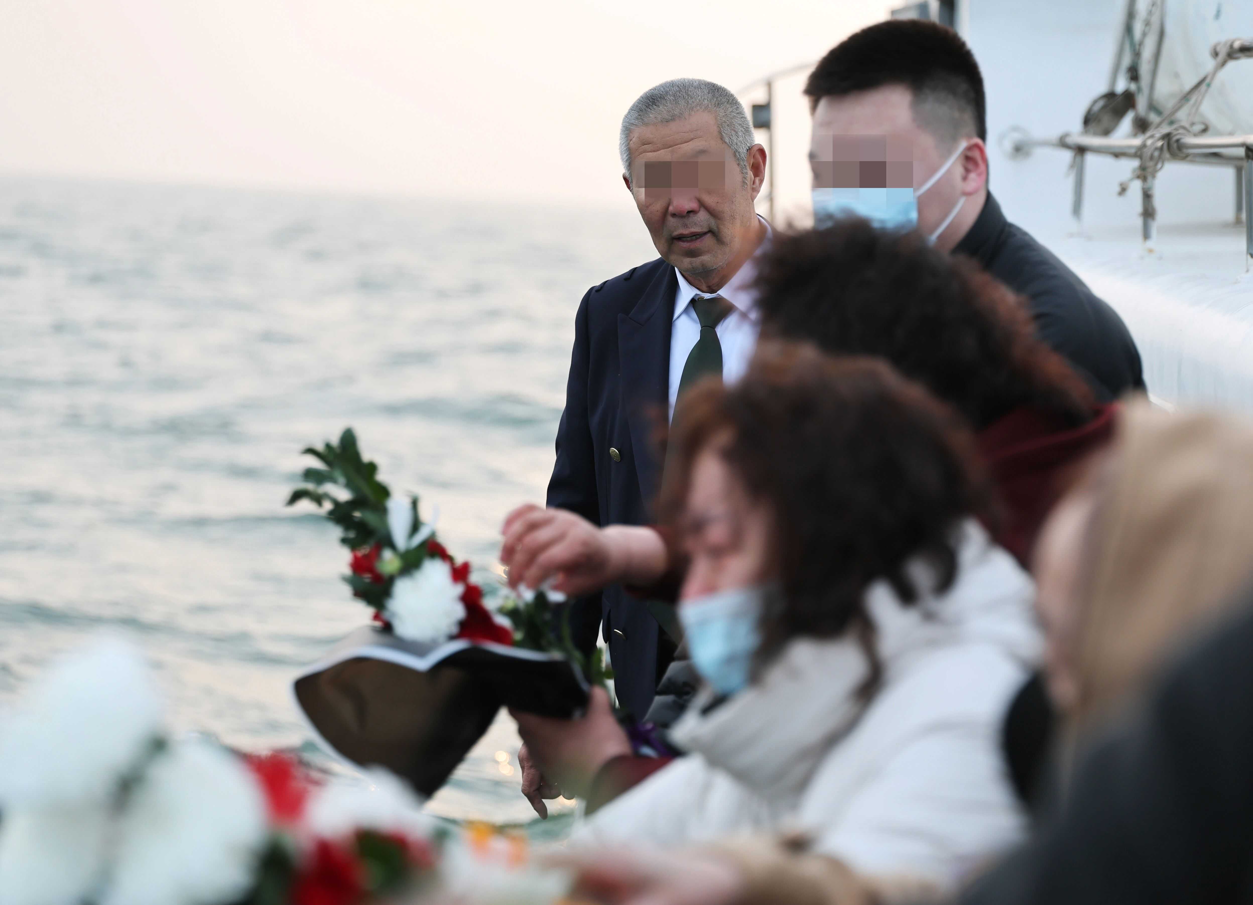 海葬撒散仪式